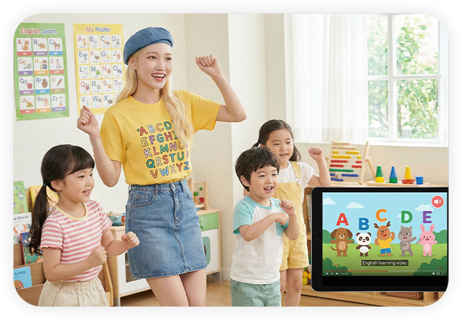 밍글 수업 장면 2